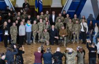 Кличко нагородив бійців 5 штурмової з нагоди річниці створення бригади