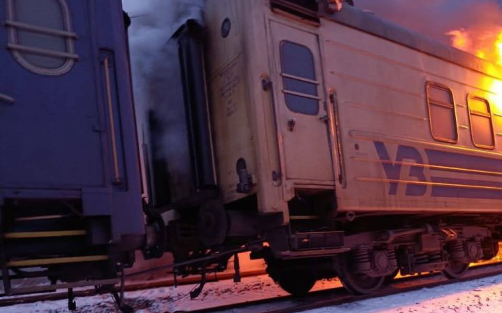 ​Російський дрон влучив біля поїзда Одеса — Дніпро на одній зі станцій