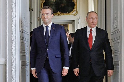 Путин пожаловался Макрону на выборы в Украине 