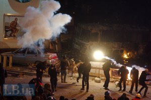 Милиция задержала съемочную группу "Радио Свобода" на Грушевского