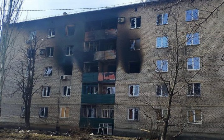 Росіяни обстріляли Мар'їнку фосфорними снарядами