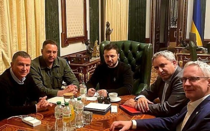 Зеленський зустрівся з депутатами ізраїльського Кнесету