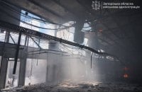 У Запоріжжі ворог вдарив по терміналу логістичного оператора