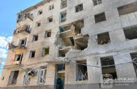 Росіяни атакували Ізюм на Харківщині, поранено 20 людей (оновлено)