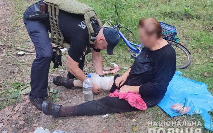 На Чернігівщині жінка підірвалась у лісі на російській “розтяжці”
