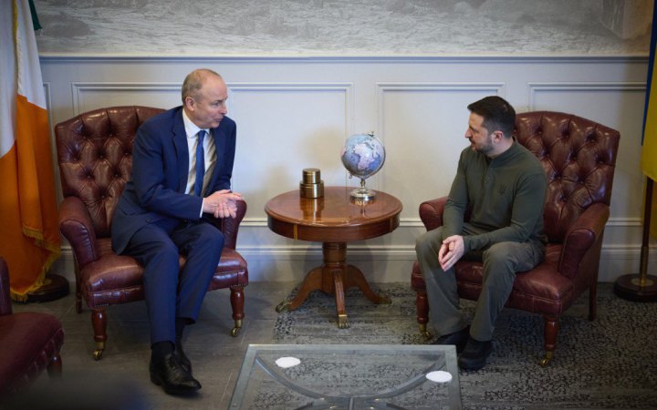 Зеленський закликав Ірландію та ЄС запровадити санкції проти постачання глинозему з ірландського заводу до Росії 