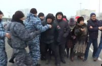 В ходе протестов в Казахстане задержали 23 человека, больше половины - женщины