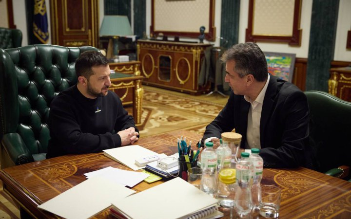 Зеленський зустрівся з міністром закордонних справ Ізраїлю 