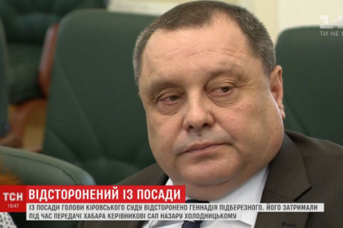 Судья, пытавшийся подкупить Холодницкого, обвинил главу САП в провокации