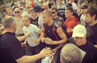 Депутатов под харьковским судом били профессиональные спортсмены, - БЮТ