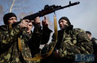 Первые полтысячи добровольцев Национальной гвардии отправились на учения 