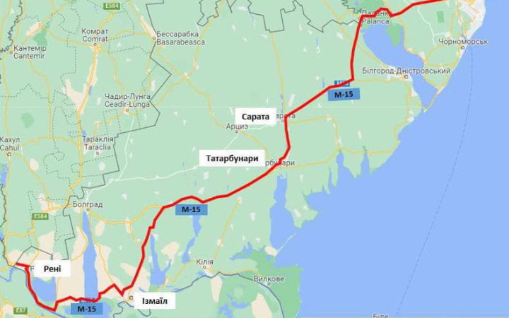 На трасі Одеса-Рені заборонили рух вантажівок