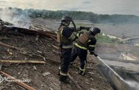 Ворог атакував підприємство на Чернігівщині, поранено людину