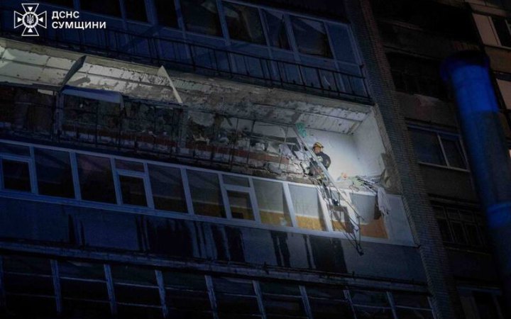 Унаслідок обстрілів Сумщини є загибла та 7 постраждалих