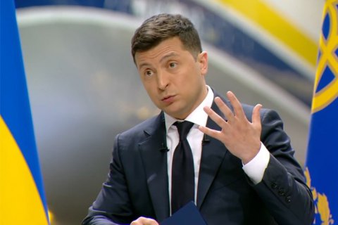 Зеленський про Кличка: голова мого офісу не бере хабарі, тому ми не конкуренти