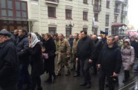 В Киеве простились с бойцом "Альфы", убитым при задержании диверсантов