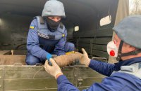 В Харькове в подвале многоэтажки обнаружили снаряд времен Второй мировой войны 