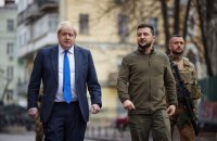 ​Зеленський обговорив з Джонсоном посилення оборонної підтримки України