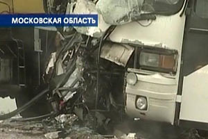 В Подмосковье в результате ДТП 11 человек сгорели заживо