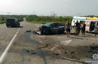 На трассе Горловка-Бахмут в ДТП погибли три человека, семь - ранены