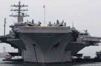США отправили авианосец для поддержки удара по Сирии