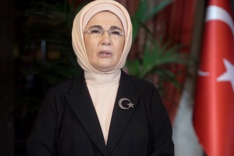 Первая леди Турции обратилась к украинцам со словами поддержки 