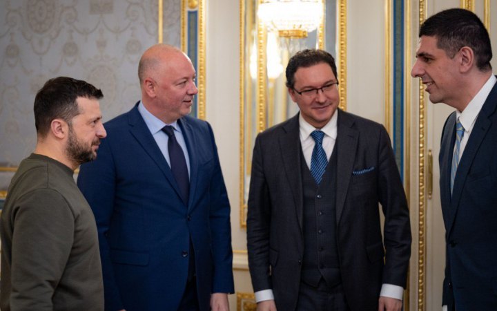 Зеленський обговорив із спікером і депутатами болгарського парламенту оборонну співпрацю