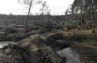 У Рівненській області копачі бурштину пошкодили залізницю (оновлено)