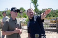 Очільники поліції України та Польщі відвідали Бучу та Ірпінь