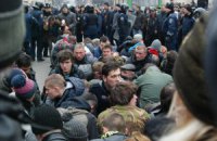 Харьковские сепаратисты разогнали митинг евромайдановцев