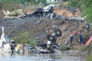 Разбившийся Як-42 оторвался от земли в 400 метрах от взлетно-посадочной полосы