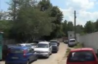 Владелец штрафплощадки – Татьяне Чорновол: "Я тебя размажу по стенке, б..ь"