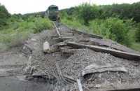 Террористы взорвали железнодорожные пути возле Попасной