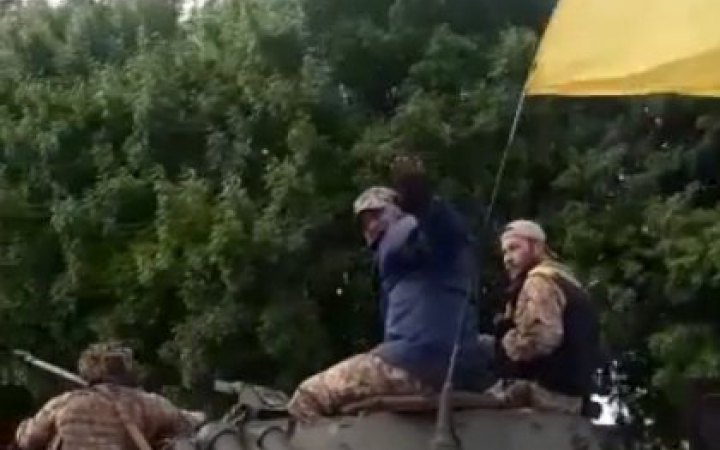 Бійці Харківської тероборони захопили ворожу БМП