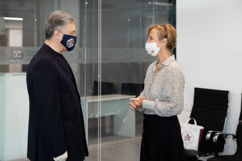 Порошенко встретился с послом Германии