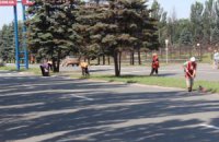 В Енакиево наводят марафет к приезду Януковича