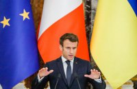 Макрон: Росія не зазнає агресії, вона і є агресор