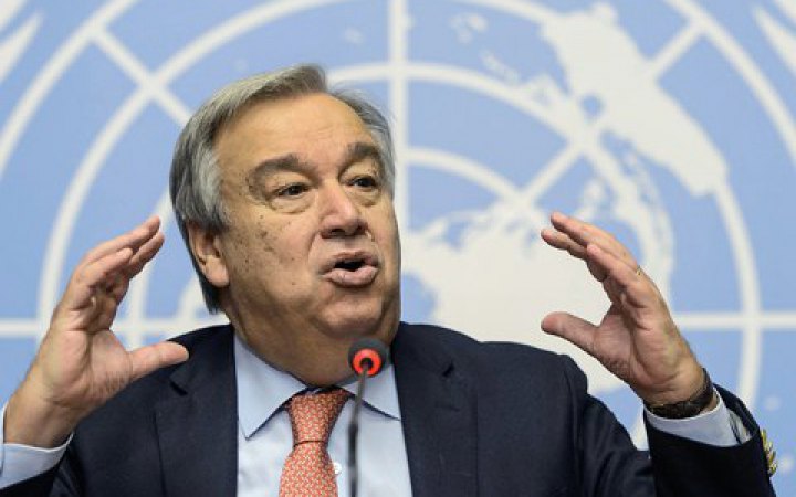 ​Генсек ООН попросив по зустріч Зеленського та Путіна