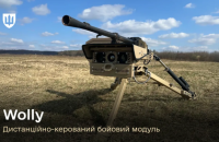 Міноборони розповіло, як сучасний бойовий модуль зі штучним інтелектом Wolly гарантує безпеку кулеметників