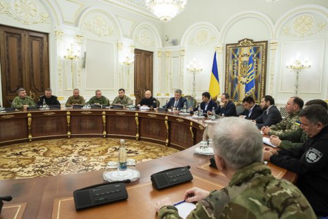 СНБО сегодня рассмотрит введение новых санкций за проведение "выборов" в ОРДЛО