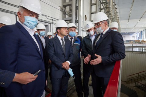 Президент обсудил с руководством "Укргидроэнерго" дальнейшую работу предприятия