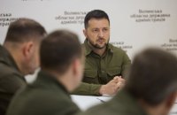 ​Президент провів окрему нараду із військовими щодо альтернатив експорту зерна транзитним коридором