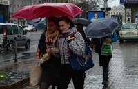 В Киев и на запад Украины придут дожди