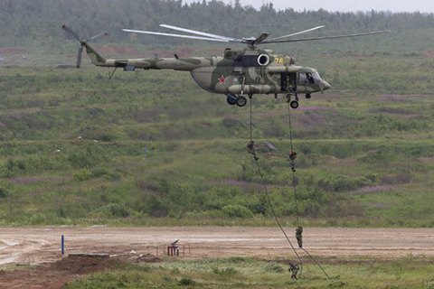 РФ снова провела военные учения в оккупированном Крыму