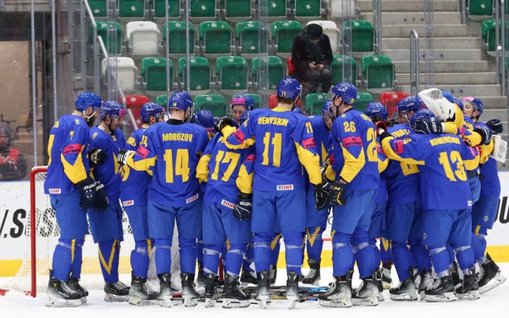 Збірна України з хокею у фіналі кваліфікації на Олімпіаду-2026 потрапила на Білорусь