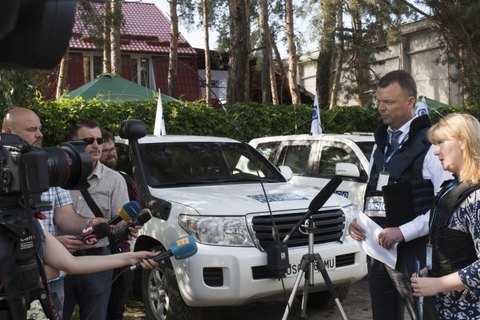 ОБСЕ открыла патрульную базу в Счастье