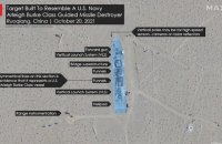 Військові Китаю виготовили макети авіаносця США та інших американських кораблів, – Reuters