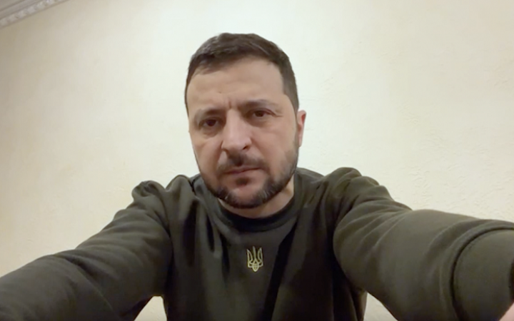 Зеленський: 45 "Шахедів" було збито в першу ніч 2023 року