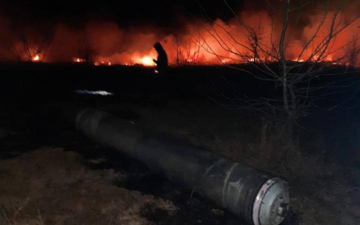 На Харківщині впали дві збиті ППО російські ракети