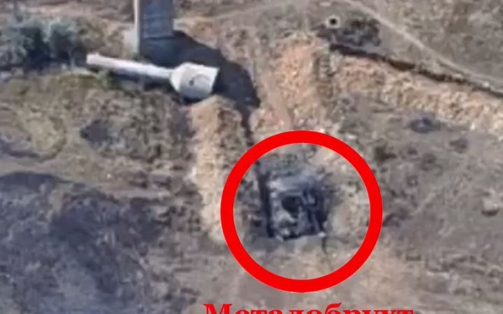 Морські піхотинці знищили черговий танк російських окупантів